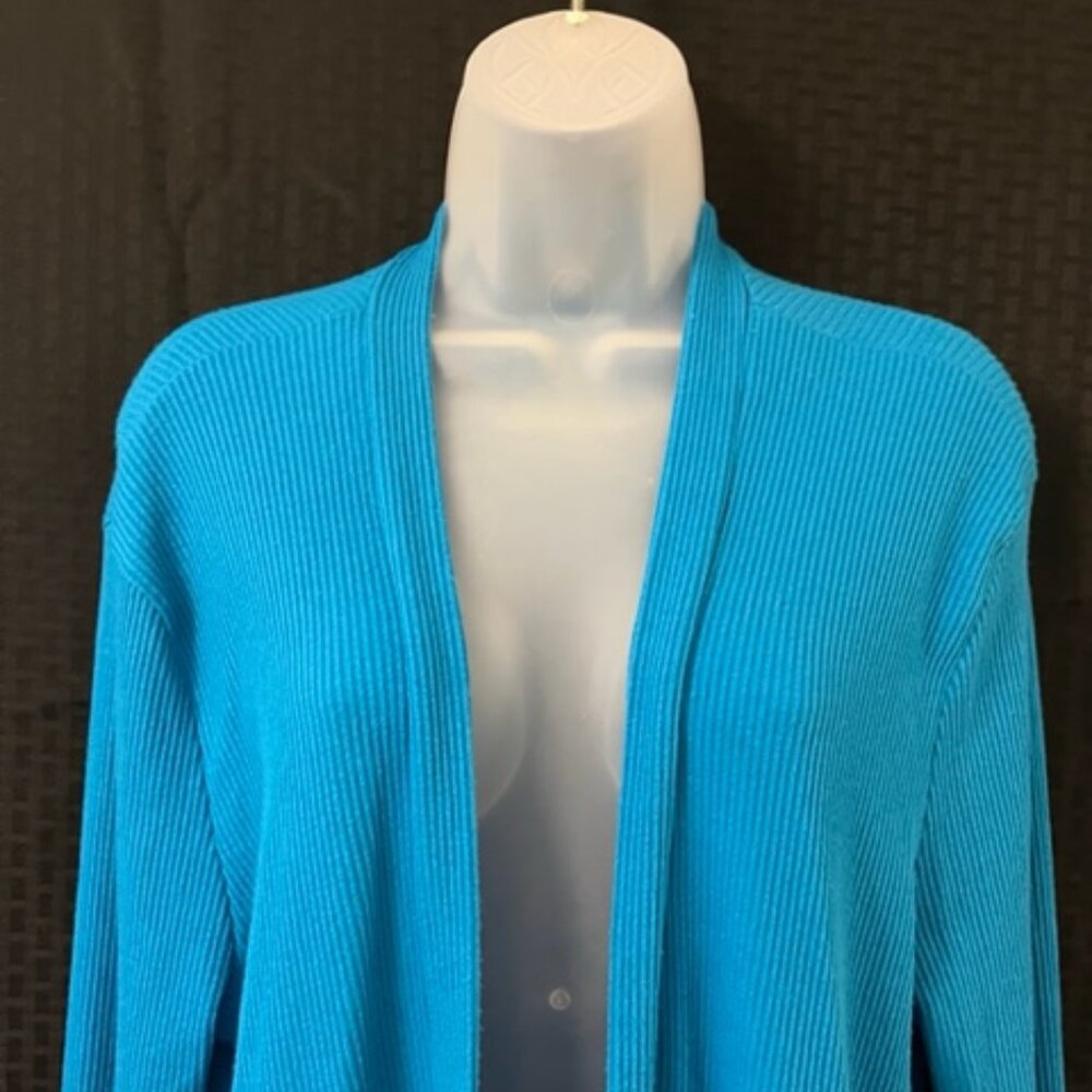 Beautiful Ribbed Cover Up Sweater - Picture 3 of 7
